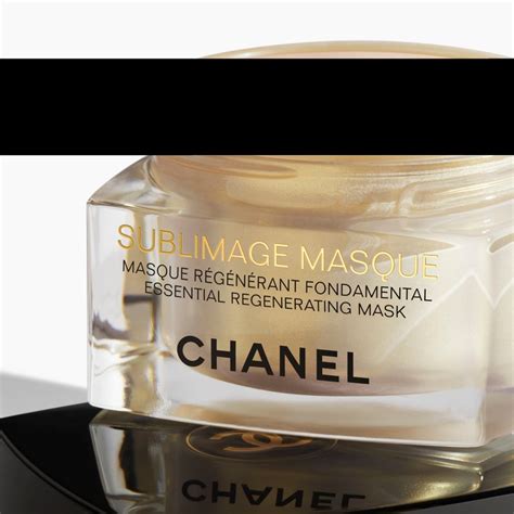 chanel le blanc mask|Chanel sublimage essential mask.